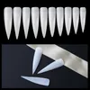 500pcsbag Mixed Size French Stiletto Nails Natural Color Transparent White Extension Extra Long False Nail6886179