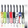 Mict 616 7 pulgadas 64 modelos doble acción táctico autotf cuchillo camping caza plegable colección cuchillos navidad