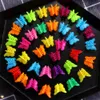 20/50 / 100PC Couleur mixte Butterfly Pinces de cheveux Grip Barrettes à griffes Mini Pinces Jaw Coiffure Coiffure Coiffure Coiffure Accessoires Outil