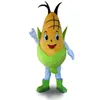 Halloween Corn Mascot Kostym Toppkvalitet Tecknad Karaktär Outfits Vuxna Storlek Julkarneval Födelsedagsfest Utomhus Outfit