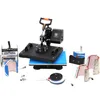 8 In 1 Combo Sublimation Machines 30*38cm Diy Multiuse Heat Transfer Mug Tshirt Cap Plate Heat Press Machine