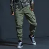 Fashion Streetwear Men Jeans Big Pockets Casual Cargo Pants Slack Bottom Camouflage Trousers Hip Hop Joggers Men1