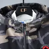 Veste d'hiver hommes à capuche épaissir chaud camouflage Parka mâle plus taille sweat à capuche noir 6XL 7XL 8XL 9XL 10XL grand manteau pour hommes vêtements 201126