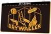LS2548 Dry Waller Tools Gravure 3D Signe lumineux LED Vente en gros au détail