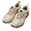 Mense Casual Shoes White Black Bekväm andningsbar utomhus jogging vandringskor män sneakers storlek 40-45