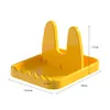 Support de couvercle de Pot pliable, support de cuillère en plastique, organisateur de cuisine pour fourchette, spatule, étagère de couverture de casserole, rangement de la vaisselle