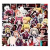 50 Teile/los Großhandel Hotsale Japanischen Anime Abyss Aufkleber Wasserdicht Keine duplizieren Aufkleber Laptop Skateboard Motor Auto Aufkleber