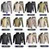 Jagd-Sets Outdoor Uniform Tactical Combat Shirt Armee Kleidung Tops Multicam Shirts Camouflage Angeln Hosen Knie18879289