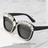 Zonnebrillen 2021 Crystal Luxury Diamond oversized vrouwen merkplein voor vrouwelijk groot frame strass Bling Glasse NX15267719