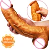 1259Inch Dildo med Suction Cup DoubleLayer Silicone Super Long Big Penis Deepthroat Training Masturbator Sex Toy for Women1433647