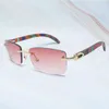 2023 Designerskie okulary Model męskie drewniane letnie odcienie Pragnione drewniane okulary przeciwsłoneczne dla kobiet gafas de sol x3pn okulary przeciwsłoneczne