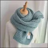 Scarves & Wraps Hats, Gloves Fashion Accessories Women Solid Color Cashmere With Tassel Lady Winter Autumn Long Scarf Thinker Warm Female Sh