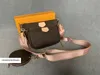 3-teiliges Set Damen-Umhängetasche aus echtem Leder, Luxus-Handtaschen, Geldbörsen, Designer-Damen-Tragetaschen, Münzgeldbörse, drei Artikel243V
