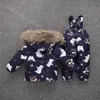 2019 nuovo piumino invernale per bambini abbigliamento set bambino bambino ragazza bambini vestiti per ragazzo parka addensare cappotto neve indossare tuta da sci T191026