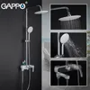 Torneiras Gappo Bathroom Chuva Conjuntos de Chuva Cachoeira Misturador Torneira LJ201212