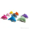 Lovely Mixed Color Mini Cute Dolphin Charms Kids Plush Toys Home Party Pendant Gift Decorations 1464068