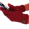 Örme Eldiven Kapasitif Dokunmatik Ekran Eldiven Kadın Kış Beş Parmaklar GloLovea14 A17