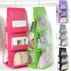 Storage Bags Hanging Bag 3 Pockets Hanger Home Kitchen Organizer Wall Mounted Wardrobe Sundries Hangbag