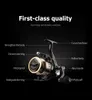 Salwater Vissen Spinning Reel HE500-7000 Max Drag 10 kg 5.2: 1 Metalen bal Grip Spool Voor Karper Pesca