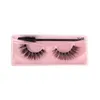 6D Mink Lashes Essentials Make Up Mink 속눈썹 커스텀 속눈썹 포장 상자 자연스러운 긴 손 만들기 15mm 가짜 밍크 속눈썹 Falsue4043708