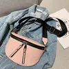 Nxy Handbag Luxury Designer Saddle Women Chet Bag High Quality Crobody Female Fahion Chain Hobo Banana Belt Pure 0214