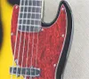 2022 Ny ankomst Ny stil Högkvalitativ anpassad F Sunburst 6 String Jazz Bass Guitar !!