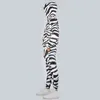 UJWI Moda Erkekler / Kadınlar 2 Parça Eşofman Seti Harajuku 3D Siyah iken Zebra Unisex Hoodies Spor Pantolon Suit Fitness Giysileri 201201