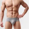4 шт. / Лот сексуальное нижнее белье Мужские трусы CUECAS Bikini Slip Homme для мужчин предводит краткая сумка гей модальные моды мужские трусики 201112