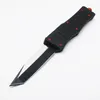 A161 Red Devil Demon Double Action Tactical Autotf Knivficka Folding EDC Camping Knifes Jaktknivar Pocket Tool