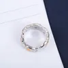 2021 Hot sale Luxurious quality opend ring with flower in silver color for women and mother birthday gift free shipping PS7064