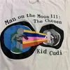 Impresión espumante CPFM X Kid Cudi Hombre en la luna III Tee Hombres Mujeres 1: 1 Ropa blanca negra de alta calidad camisetas NUEVO G1229