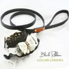 Spedizione gratuita collare per cani guinzaglio stile barocco pizzo nero sciarpa fazzoletto accessori per cani pet cravatta barboncino Yorkie maltese LJ201202
