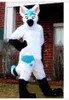 Husky Köpek Fursuit Maskot Kostümleri Cadılar Bayramı Fantezi Parti Elbise Karikatür Karakter Karnaval Noel Paskalya Reklam Doğum Günü Partisi Kostüm Kıyafet