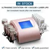 Portable Cavitation Amincissant La Peau Rf Serrant L'appareil De Massage Sous Vide Lipo Laser Remodelage Du Corps Spa Équipement De Salon De Beauté