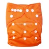(20pieces/lot) ALVA Double Row Snaps Solid Color with Insert Baby Cloth Diapers 201117