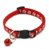 2021 Łatwy zużycie z dzwonkiem Regulowany Buckle Puppy Pet Supplies Akcesoria Small Dog Cat Safety Collar