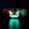 LED Light Pumpkin Silicone Ashtray Glödande Lysande Unbreakable Rökolja Tabakco Ashtrays för DAB eller Rör