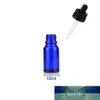 New 10ml Vidro Âmbar Bottle óleo essencial com tampa à prova de crianças e conta-gotas Eye Dropper Oil Drops Garrafas Embalagem Aromaterapia