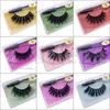 20 Styles Natural False Eyelashes Soft Light Fake 3D Mink Eyelash Glitter Eye lash Extension Mink Lashes With Tweezer Brush Makeup