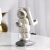 Europa Space Man Figura Astronauta Figurine Supporto per telefono creativo moderno Cosmonauta Statua Scultura Accessori per la decorazione della casa 201212