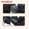 Vêtements de travail Pantalons de travail noirs pour hommes Multi poches Uniformes de travail Poches pour outils Livraison gratuite B128 LJ201007