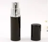 Refill Bottle Black color 5ml 10ml Mini Portable Refillable Perfume Atomizer Spray Bottles Empty Bottles Cosmetic Containers