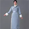 roupas de inverno festival vestido de festa vestido longo traje oriental retro do estilo Cheongsam mongol Tang Suit tradicionais das mulheres