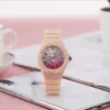 8色新しいスタイル工場卸売韓国語版トレンド大学風防水レディースクォーツ腕時計ファッションオールマッチウォッチ卸売