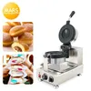 Brödtillverkare Donut Ice Cream Dessert Italien Gelato Panini Press Maker Commercial Krapfen Warmer Machine 220V / 110V Burger Maker1