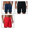 Shorts Shorts Fitness maschile allenamento di fitness ad asciugatura rapida a doppio strato di basket sportivo per esterni blu navy xl1