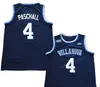 Özel Villanova Wildcats Eric Paschall 4 Basketbol Forması Phil Booth Jermaine Samuels Any Boyut 2xs-4xl 5xl Ad veya Numara
