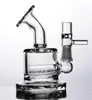 Recycler Bohrinsel Glaspfeife Rauchen Dabber Rigs Mini Wasserbong Bubbler 10mm Großhandel reine Bongs Becher