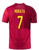 Camiseta España 2020 Spain Soccer Jersey Paco Morata A.Iniesta Pique 2020 European Cup Alcacer Sergio Ramos ISCO قميص كرة القدم