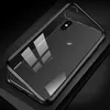 NEW360 ° Full Protection Tempered Magnetic Adsorption Glass Telefon Fodral för Apple 11 12 Pro Max 12mini 13 Telefonkåpa